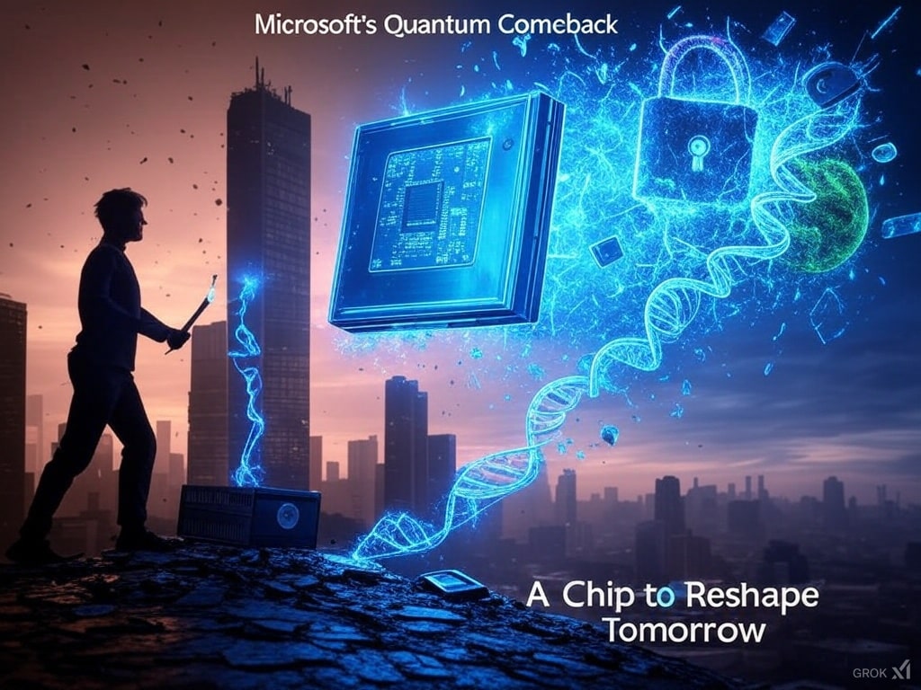 Microsoft enters Quantum era with Majorana chip